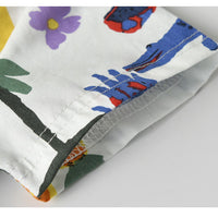 Load image into Gallery viewer, 2 Pieces Set Baby Kid Boys Print Rompers And Solid Color Shorts Wholesale 220411129
