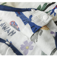 Load image into Gallery viewer, 2 Pieces Set Baby Kid Boys Print Rompers And Solid Color Shorts Wholesale 220411129
