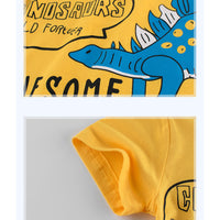 Load image into Gallery viewer, Baby Kid Boys Letters Dinosaur Print T-Shirts Wholesale 220411138
