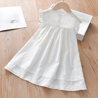 Load image into Gallery viewer, Baby Kid Girls Solid Color Lace Dresses Wholesale 220411143
