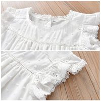 Load image into Gallery viewer, Baby Kid Girls Solid Color Lace Dresses Wholesale 220411143
