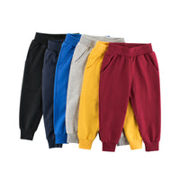 Load image into Gallery viewer, Baby Kid Boys Solid Color Sports Pants Wholesale 220411145
