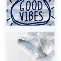 Load image into Gallery viewer, Baby Kid Unisex Striped Letters T-Shirts Wholesale 22041115
