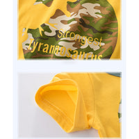 Load image into Gallery viewer, Baby Kid Boys Letters Dinosaur Print T-Shirts Wholesale 22041119
