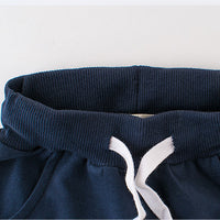 Load image into Gallery viewer, Baby Kid Boys Striped Ribbon Shorts Wholesale 22041121
