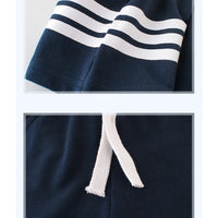 Load image into Gallery viewer, Baby Kid Boys Striped Ribbon Shorts Wholesale 22041121
