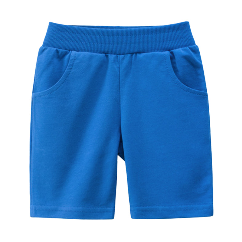 Baby Kid Boys Solid Color Sports Shorts Wholesale 220411221