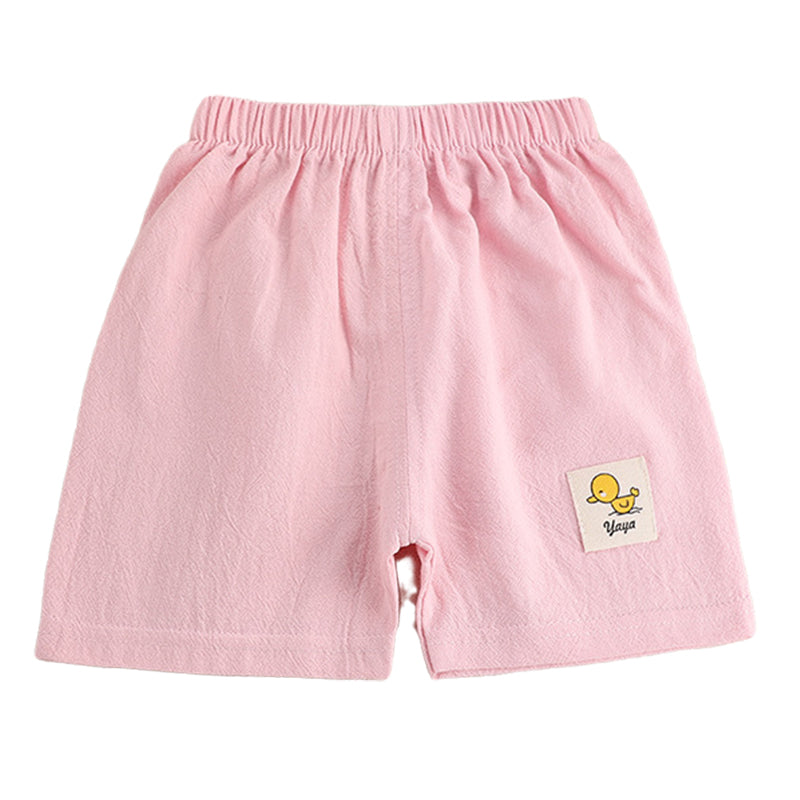 Baby Kid Unisex Solid Color Shorts Wholesale 220411235