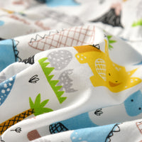 Load image into Gallery viewer, 2 Pieces Set Baby Kid Boys Flower Cartoon Bow Print Shirts And Solid Color Shorts Suits Wholesale 220411238
