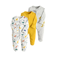 Load image into Gallery viewer, Baby Unisex Striped Flower Fruit Dinosaur Cartoon Print Jumpsuits Wholesale 220411251
