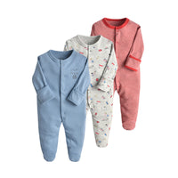 Load image into Gallery viewer, Baby Unisex Striped Flower Fruit Dinosaur Cartoon Print Jumpsuits Wholesale 220411251
