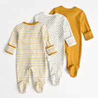 Load image into Gallery viewer, Baby Unisex Striped Flower Fruit Dinosaur Cartoon Print Jumpsuits Wholesale 220411251
