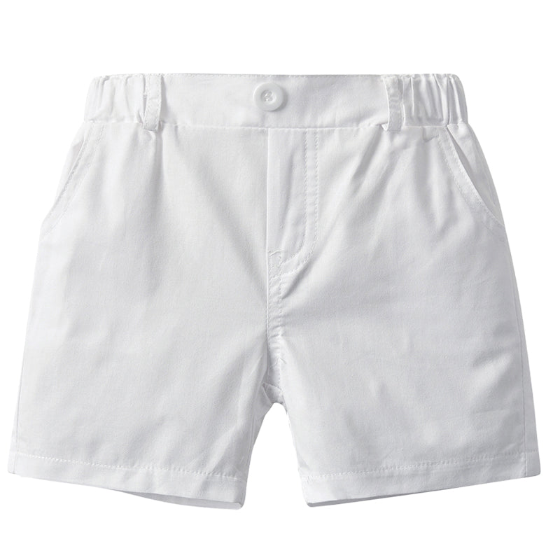 Baby Boys Solid Color Shorts Wholesale 220411259