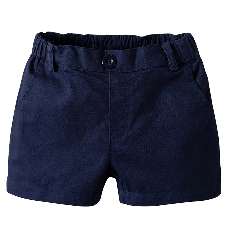 Baby Boys Solid Color Shorts Wholesale 220411259