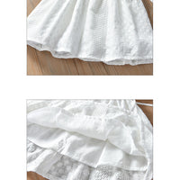 Load image into Gallery viewer, Baby Kid Girls Solid Color Dresses Wholesale 220411261
