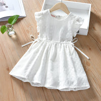 Load image into Gallery viewer, Baby Kid Girls Solid Color Dresses Wholesale 220411261
