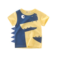 Load image into Gallery viewer, Baby Kid Unisex Dinosaur T-Shirts Wholesale 22041126

