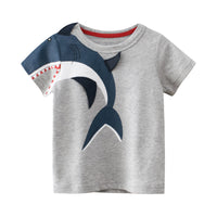 Load image into Gallery viewer, Baby Kid Boys Crocodile Print T-Shirts Wholesale 220411285
