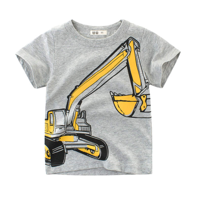 Baby Kid Unisex Car T-Shirts Wholesale 22041129