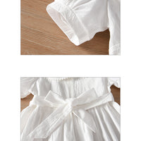 Load image into Gallery viewer, Baby Kid Big Kid Girls Solid Color Lace Dresses Wholesale 220411309
