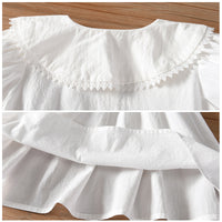 Load image into Gallery viewer, Baby Kid Big Kid Girls Solid Color Lace Dresses Wholesale 220411309
