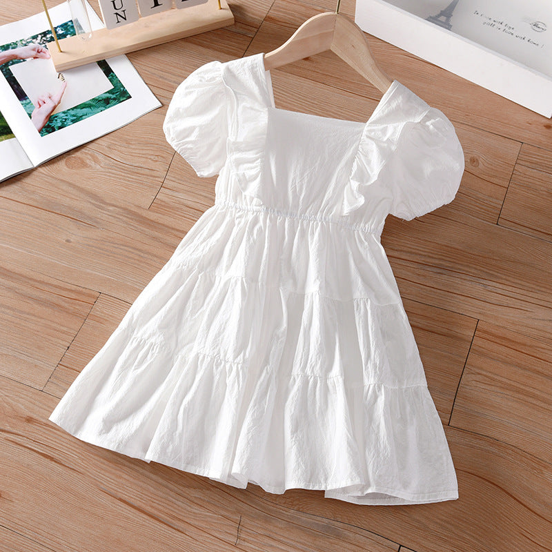 Baby Kid Big Kid Girls Solid Color Dresses Wholesale 220411314