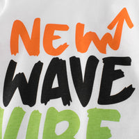 Load image into Gallery viewer, Baby Kid Boys Letters Color-blocking Tops Wholesale 220411315
