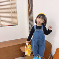 Load image into Gallery viewer, Baby Kid Girls Solid Color Jumpsuits Wholesale 220411322
