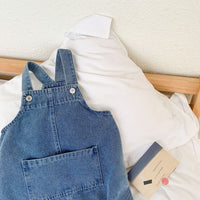 Load image into Gallery viewer, Baby Kid Girls Solid Color Jumpsuits Wholesale 220411322
