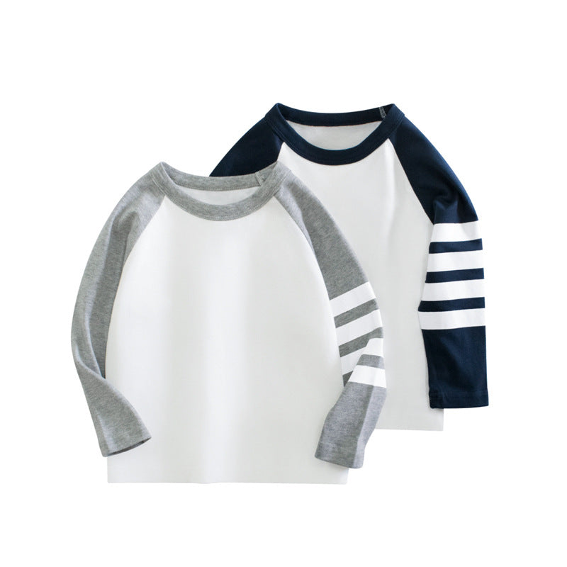 Baby Kid Unisex Color-blocking Tops Wholesale 220411323