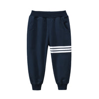 Load image into Gallery viewer, Baby Kid Boys Striped Color-blocking Sports Pants Wholesale 220411337
