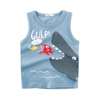 Load image into Gallery viewer, Baby Kid Unisex Cartoon Tank Tops Wholesale 22041134

