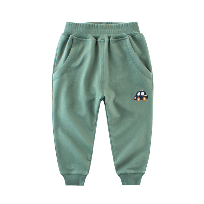 Kid Unisex Solid Color Pants Wholesale 22041135