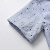 Load image into Gallery viewer, 2 Pieces Set Baby Kid Boys Star Bow Shirts And Striped Rompers Wholesale 220411374
