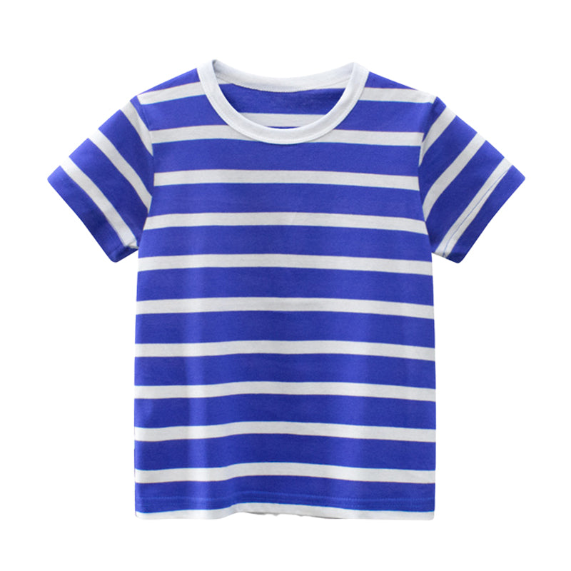 Baby Kid Boys Striped T-Shirts Wholesale 220411410
