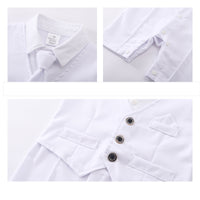 Load image into Gallery viewer, Baby Boys Solid Color Bow Jumpsuits Wholesale 220411480
