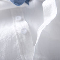 Load image into Gallery viewer, 2 Pieces Set Baby Boys Bow Shirts And Color-blocking Rompers Wholesale 22041149
