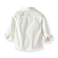 Load image into Gallery viewer, 3 Pieces Set Baby Kid Boys Birthday Party Bow Shirts Solid Color Vests Waistcoats And Pants Wholesale 22041158
