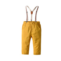 Load image into Gallery viewer, Baby Kid Boys Solid Color Checked Pants Wholesale 22041187
