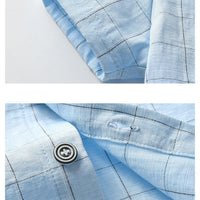 Load image into Gallery viewer, 2 Pieces Set Baby Kid Boys Checked Bow Shirts And Shorts Wholesale 22041194
