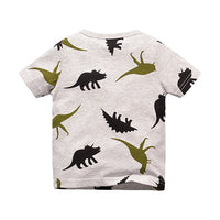 Load image into Gallery viewer, Baby Kid Boys Dinosaur Print T-Shirts Wholesale 22041205
