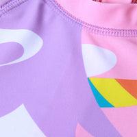 Load image into Gallery viewer, Kid Girls Star Unicorn Print Beach Jumpsuits Swimwears Wholesale 220412131
