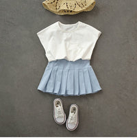 Load image into Gallery viewer, Baby Kid Big Kid Girls Love heart Embroidered Skirts Wholesale 220412137
