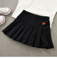Load image into Gallery viewer, Baby Kid Big Kid Girls Love heart Embroidered Skirts Wholesale 220412137
