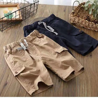 Load image into Gallery viewer, Kid Big Kid Boys Solid Color Shorts Wholesale 220412142
