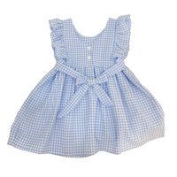Load image into Gallery viewer, Baby Kid Girls Checked Dresses Wholesale 220412146
