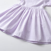 Load image into Gallery viewer, Baby Kid Girls Striped Bow Dresses Wholesale 220412148
