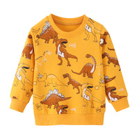 Load image into Gallery viewer, Baby Kid Boys Dinosaur Print Hoodies Swearshirts Wholesale 220412174
