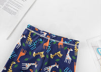 Load image into Gallery viewer, 2 Pieces Set Boys Beach Animals Cartoon Print Tops And Shorts Wholesale 220412190
