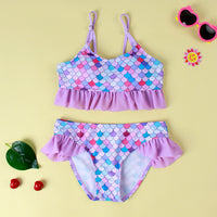 Load image into Gallery viewer, Baby Kid Girls Fish scales Beach Swimwears Wholesale 220412200
